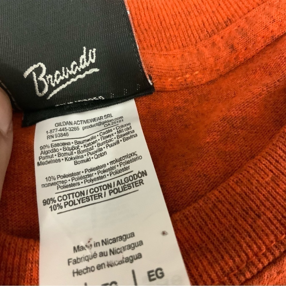 Harley Davidson Bravado Burnt Orange‎ T-Shirt Key West Fla. Size XL. - Picture 4 of 5